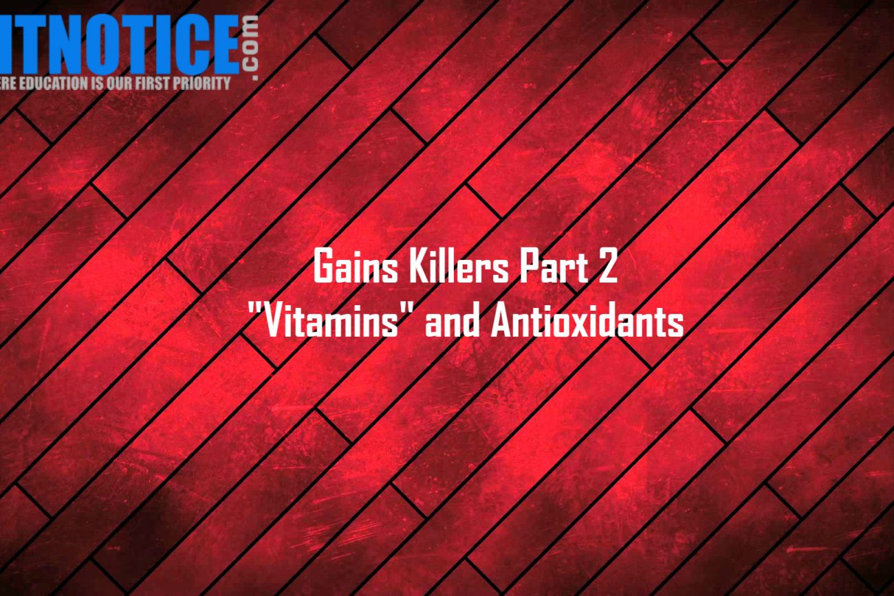 Too Much Antioxidants | Effect on Muscle Growth 22 antioxidants