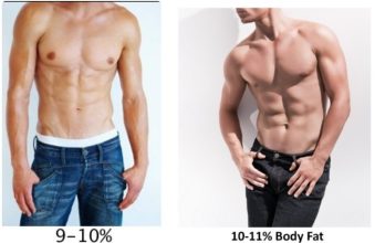 bodyfat percentages